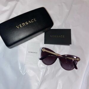 versace sunglasses with case